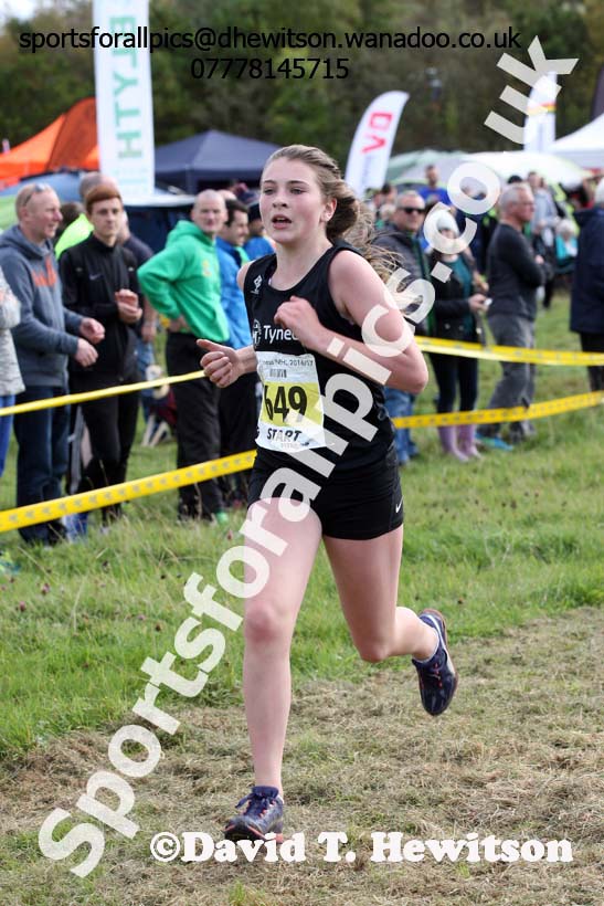 Girls under-15s Start Fitness NEHL, Druridge Bay, Northumberland. Photo: David T. Hewitson/Sports for All Pics